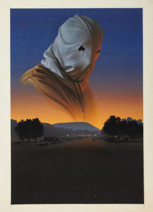 talesfromweirdland:Original movie poster artwork for the 1976 horror, The Town That Dreaded Sundown.