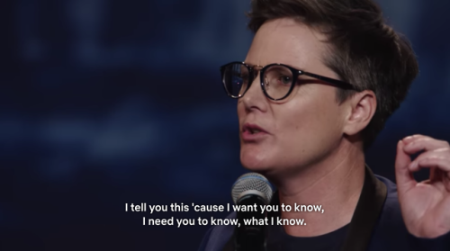 itsnotsymbolic:you should watch Hannah Gadsby’s special Nanette…..imo