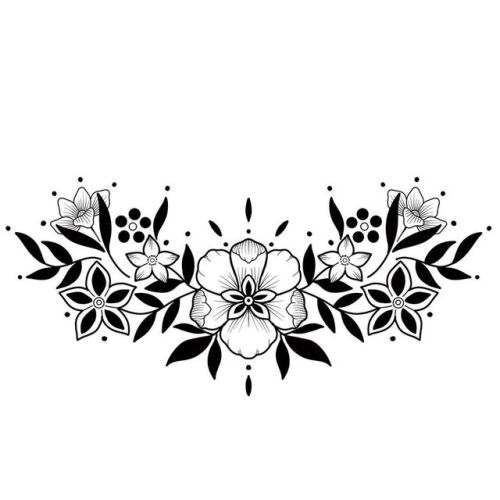 Up for grabs! ornamental #ornamentaltattoo #floraltattoo #flowers #botanicaltattoo #botanicals #flow