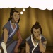 atlasapphics:backhurtyy:meteor-sword:god i love hakoda and how his tunic is just fully open chested. king[ID: An edited screenshot from Avatar picturing Bato and Hakoda in a tent. Hakoda is sitting and he has his left hand on his chin with a pensive look