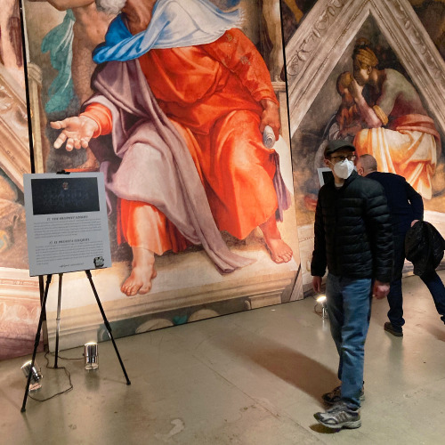 #GettingInspired: I recently attended “Michelangelo’s Sistine Chapel: The Exhibition”, which consist