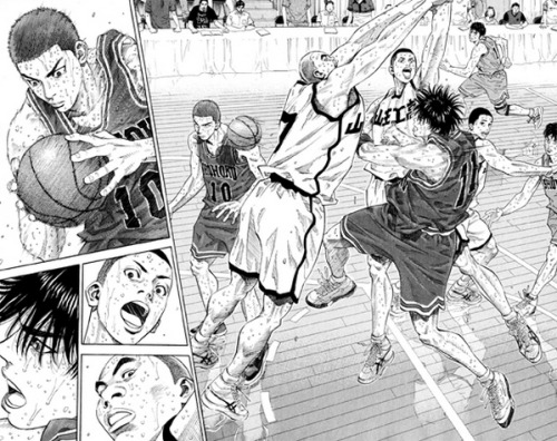 thedriftingclassroom:  Takehiko Inoue’s Slam Dunk 