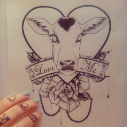 withaflowerinourhair:  miss-dahlia-art:  miss-dahlia-art:  For my vegan and cow-lover followers 