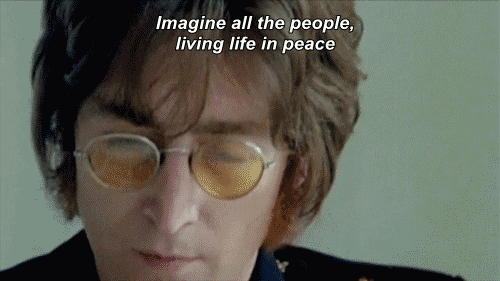 dirtyhippieproductions:  Imagine ~ It’s easy if you try  ☮  ❤ ॐ 