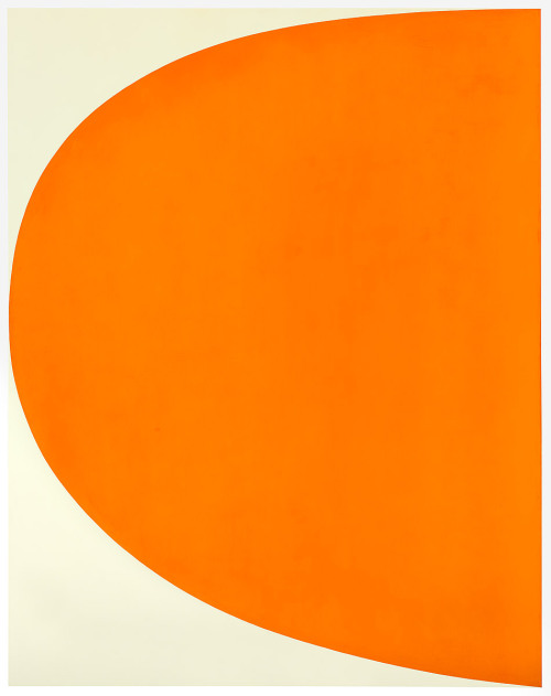 artsyloch:Ellsworth Kelly | Orange whiteoil on cnavas310 x 244.5 cmpainted in 1963