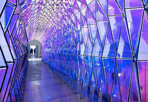 One-Way Color Tunnel by Olafur EliassonDanish-Icelandic artist Olafur Eliasson has proved over the y