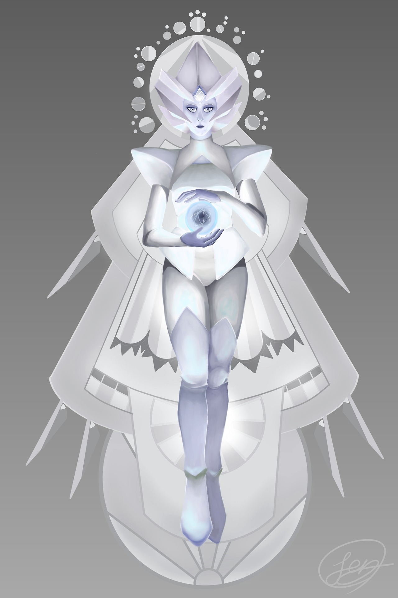 jennyhajen:  White diamond ladies and gentlemen, or at least what I think she could look like.