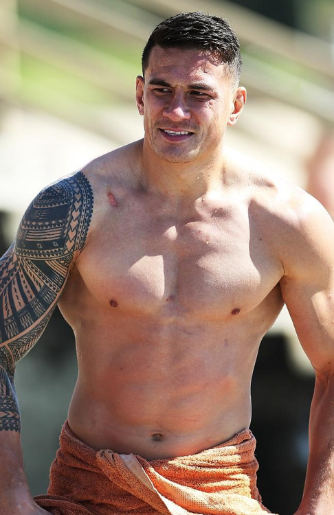 roscoe66:  Sonny Bill Williams of the Sydney Roosters 