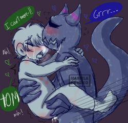 mari-sinner:  Monster Tom x Edd HS AU &gt;//v//&lt;)9 I like this U//w//U♥♥♥PLEASE DON’T  REUPLOAD MY ARTWORK!/POR FAVOR NO RESUBAS ESTOS DIBUJOS ! &gt;:C