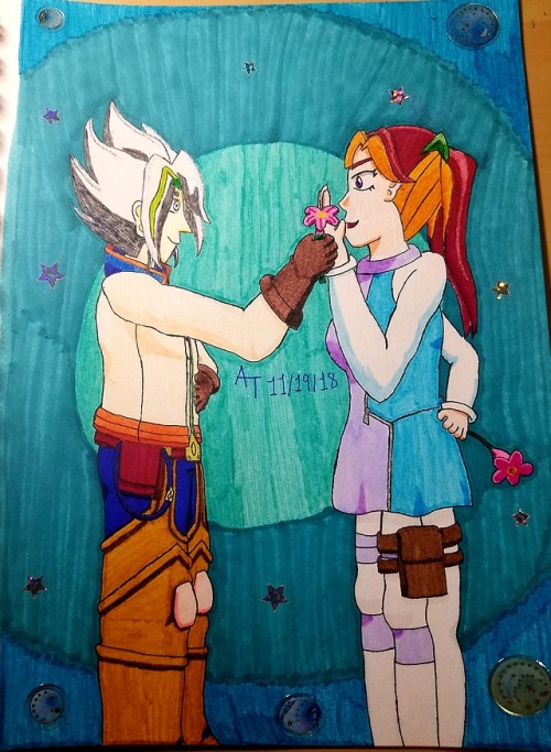 My part of a YGOME exchange with timahina. I hope you like it!