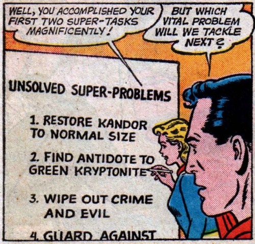 billyarrowsmith:  I can’t stop laughing at this list Superman made it escalates so fast