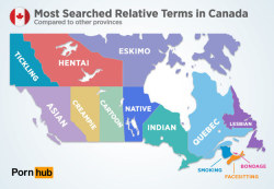 kaz0o-kid:  buzzfeedcanada:  This Is What Porn Canadians Are Searching For …the top search in Quebec is “Quebec.”   i feel the need kinkshame quebec  