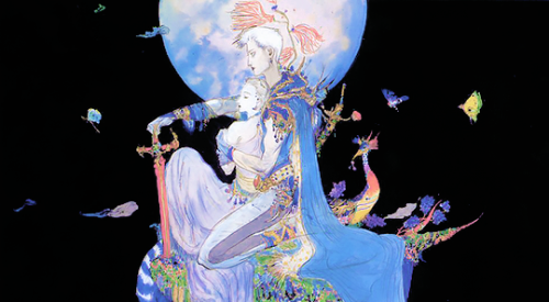 luxeor:Yoshitaka Amano Art from Final Fantasy V