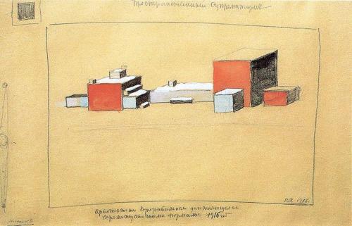 artist-malevich:Spatial Suprematism by Kazimir Malevich