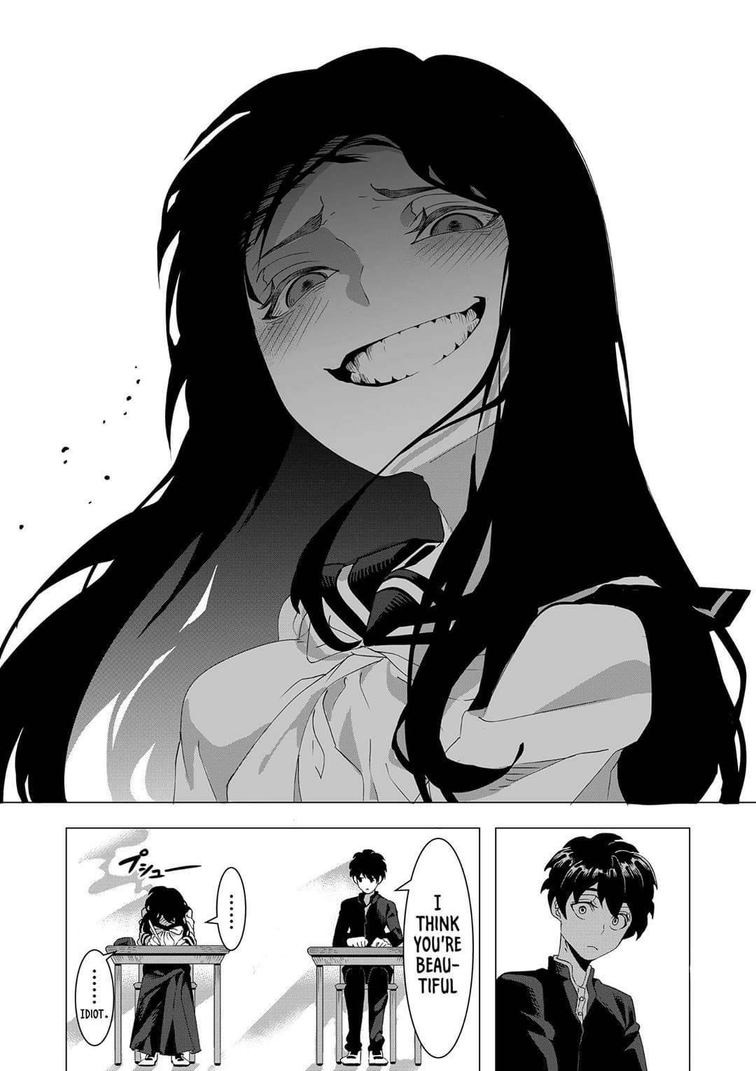 A story about a creepy girl smile