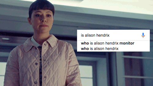 starconfetti:Orphan Black characters according to Google Search