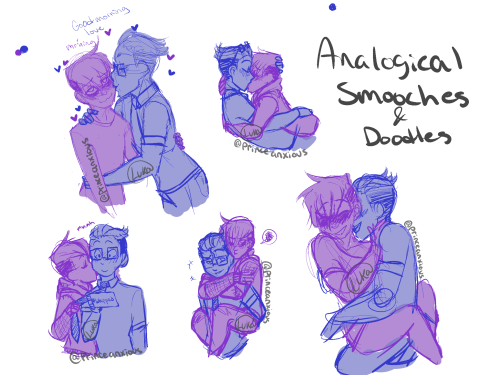 Analogical Smooches Doodles!
