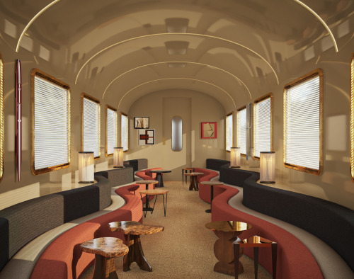  Orient Express’s “La Dolce Vita” Trains Designed by Dimorestudio
