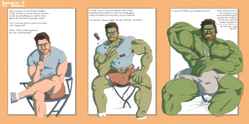 Here Is The Cover Art From The Sequel Of The New Series: "The Hulkification Has Born" An Original Comic
