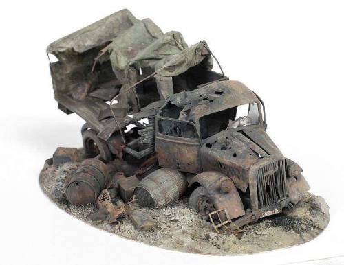 scalemodelsilike:  Extreme weathering 