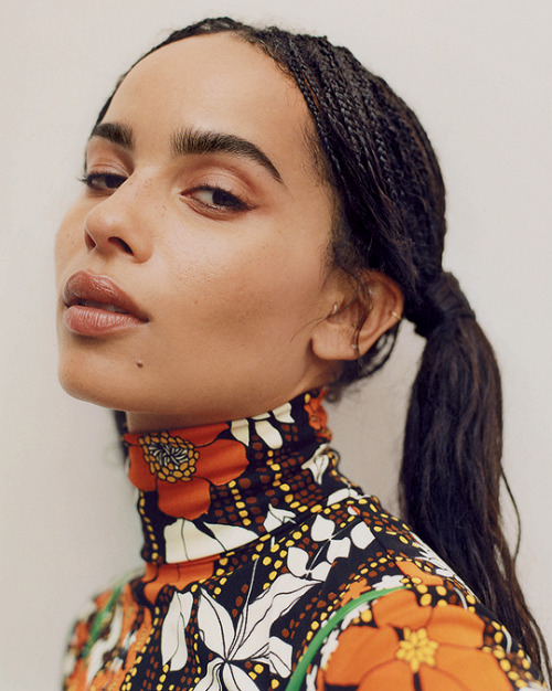 z-kravitz:ZOË KRAVITZ PHOTOGRAPHED FOR ELLE UK.