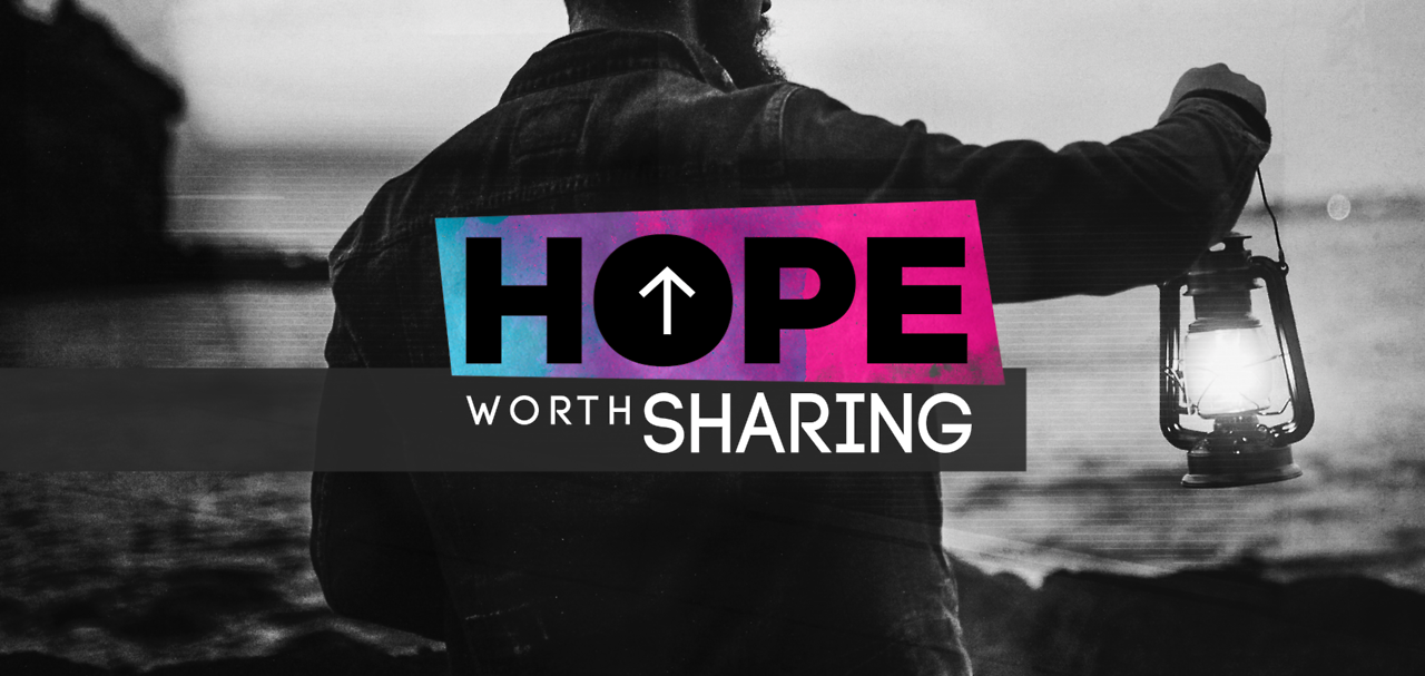 During Air1 pledge drives, I created an identity around the theme “Hope Worth Sharing” to inspire people to share what God has done in their lives through Air1.