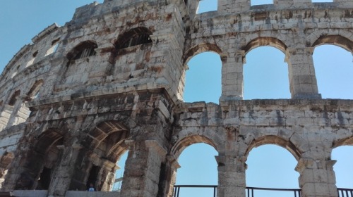 Arena of Pula (Croatia) - 27 BC – 68 AD @Photographed and submitted by nana-aniki; (insta