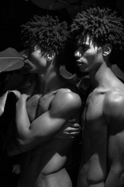 black-boys:  Raul &amp; Juan Moa at Red NYC