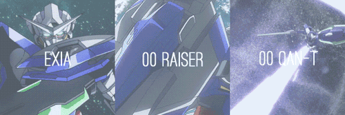 keiraide:Gundam 00 Week - Day Five: Five Times {5 x Meisters’ Gundam Model Lines}
