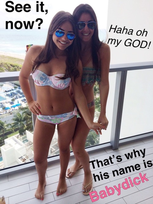 showyourlittlepenis: Babydick! Haha!