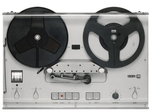 Dieter Rams, TG 60 Tape Recorder, 1965. Braun, Germany. Source Sotheby&rsquo;s + flickr