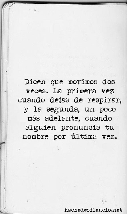Hache de silencio