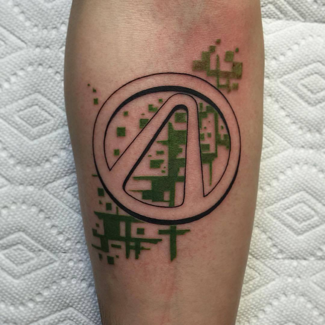 Unique  Geeky Tattoo Ideas  The Vault Symbol is a Borderlands classic  For any