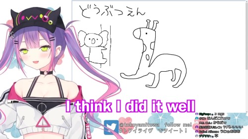 hoina-hysteria:Oh to have the self-confidence of an anime girl drawing animals in Paint live for tho