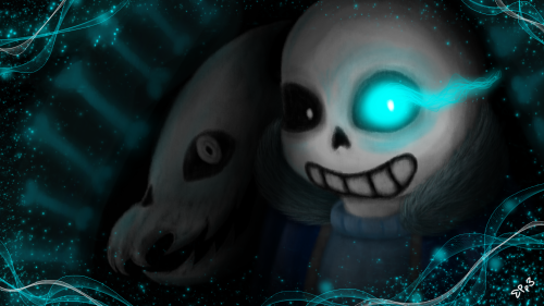 pixelpixiii: 1920 x 1080 Megalovania wallpaper that I made as a Valentine’s gift