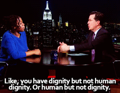 sandandglass:  Stephen Colbert talks to Naquasia LeGrand. 