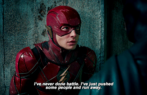 dcmultiverse:Ezra Miller as Barry Allen/Flash in Justice League (2017) dir. Zack Snyder