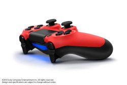 qlaystation:  Sony have announced that the DualShock 4 controllers will be available in Magma Red and Wave Blue.