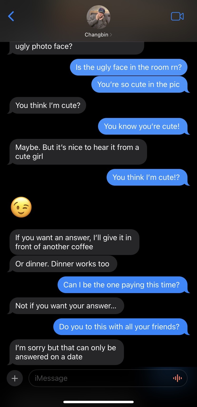 Texting The Wrong Number | Changbin X You