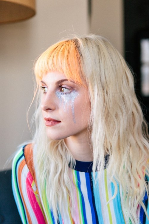 Hayley Williams wearing Good Dye Young&rsquo;s new Poser Paste for AllurePhotos by Hannah Choi