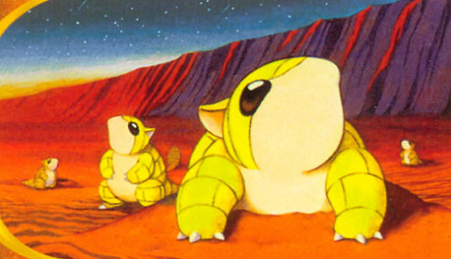 lovepokemontcg:illus. Naoyo Kimura “Sandshrew” from Skyridge