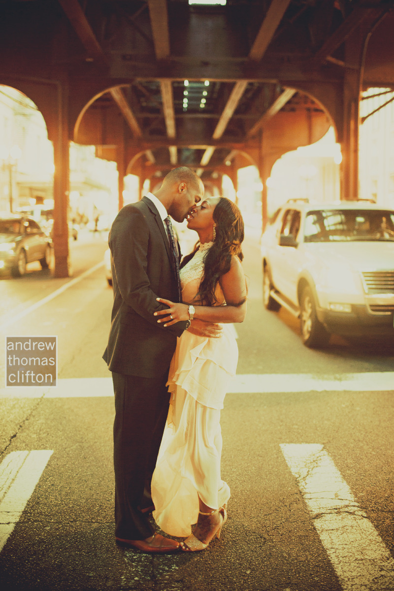 andrewclifton:  LaTrina &amp; Valane, an engagement session in Chicago www.andrewthomasclifton.com