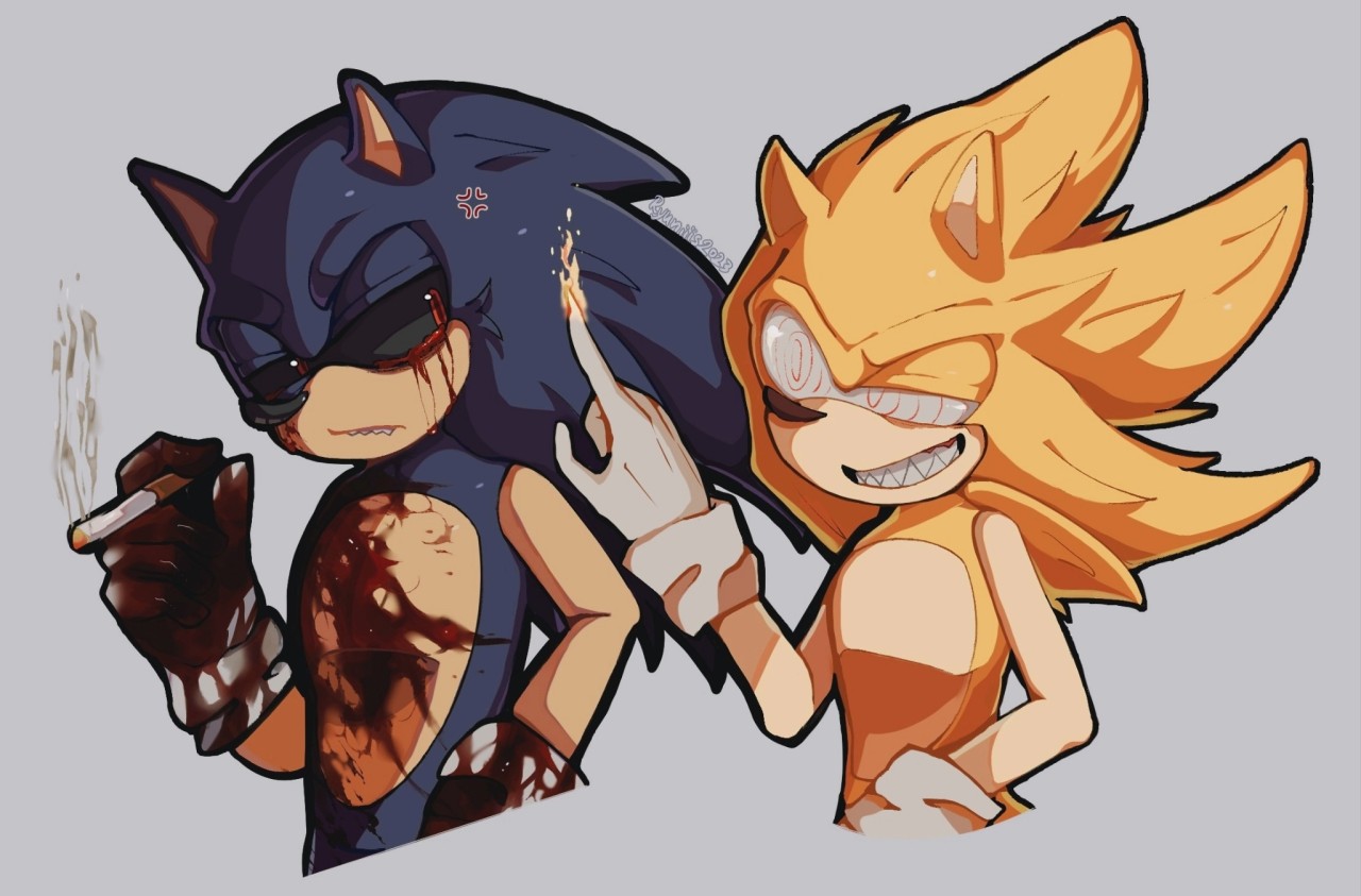 Fleetway X Sonic.EXE - FNF 