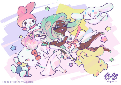Japan-Exclusive Splatfest Art