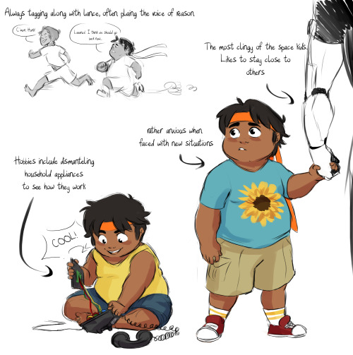 artbygraham: Hunkâ€¦ you precious chub youâ€¦ I feel so bad for Shiro, please someone just let him sleepâ€¦ Idk, should I do Pidge or Keith next? 