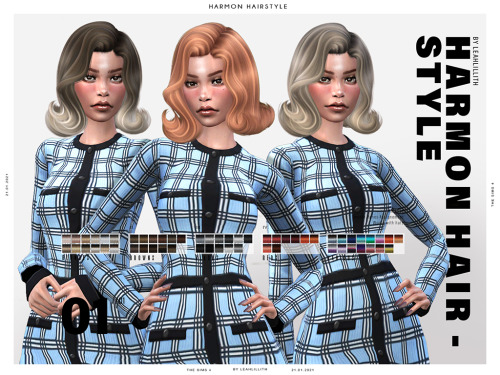 Harmon Hairstyle: DOWNLOADSIMS 4