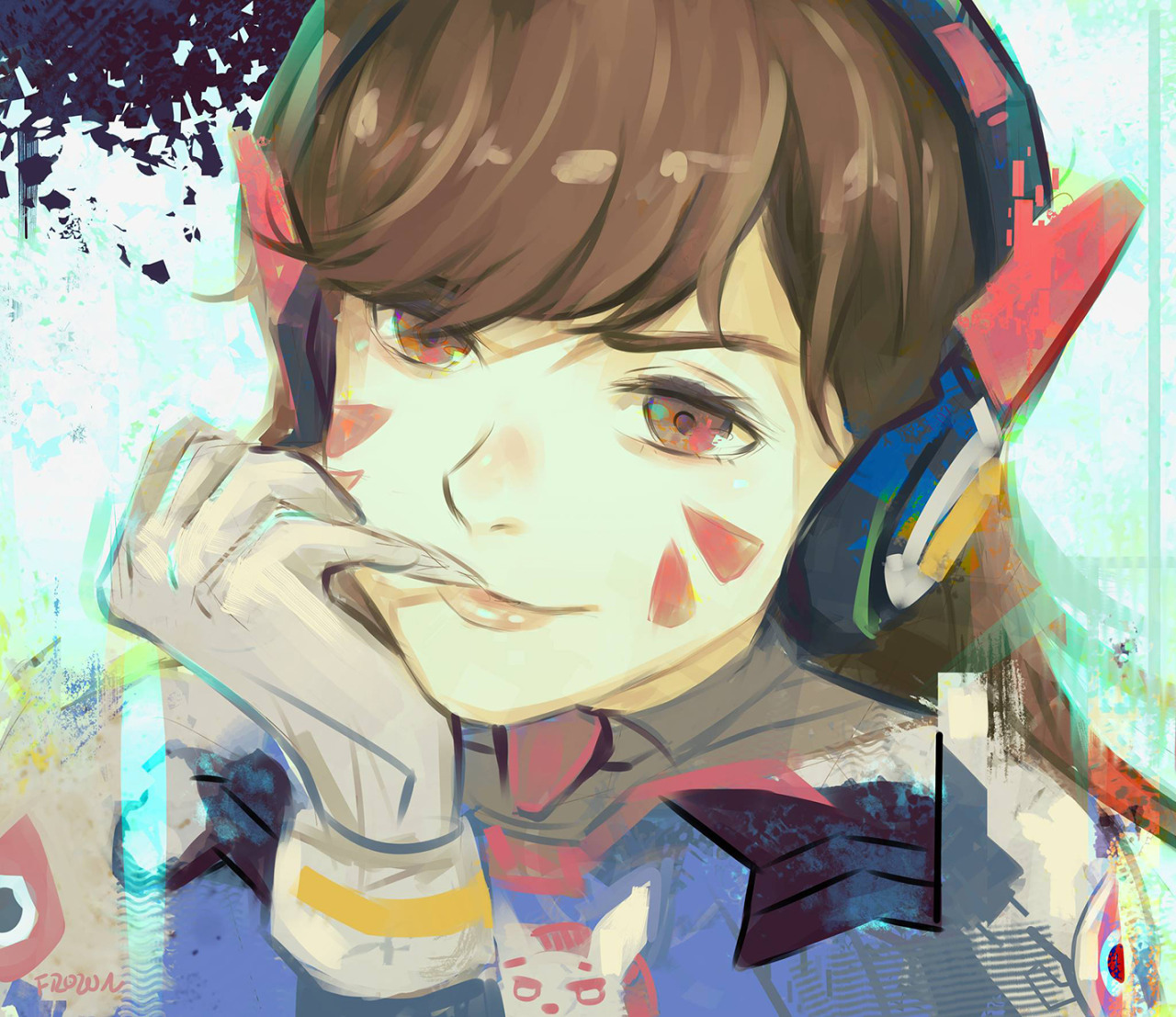 borealisowl:   Widowmaker, Mercy, D.Va   ,Pharah, ANA,  Genji Shimada    / Frown: