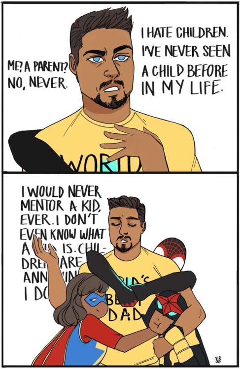 sirdefne:“Tony stark hates kids”