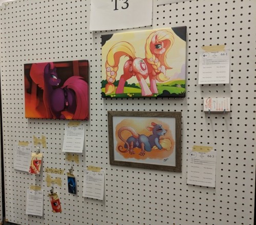Are you at Further Confusion in San Jose? I have a panel in the adult section of their art show! 2 l
