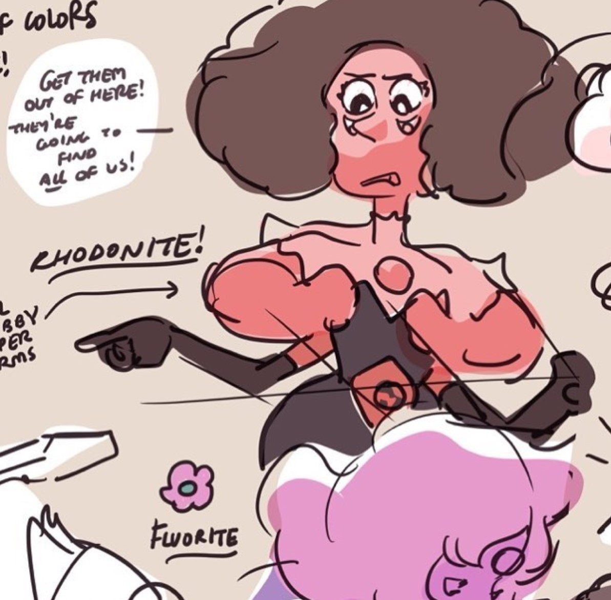 zugilite:  early rhodonite by sugar 